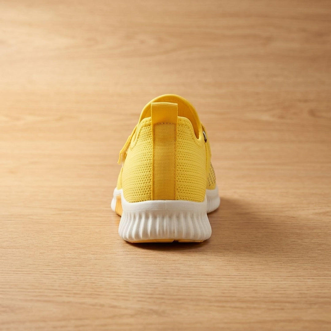 Women's Orthopedic Slip-On Knit Sneakers Velcro Strap