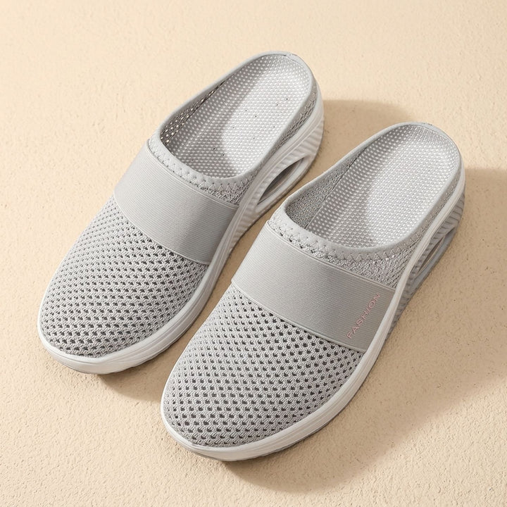 Women's Orthopedic Slip-On Mesh Sneakers Air-Cushion Sole