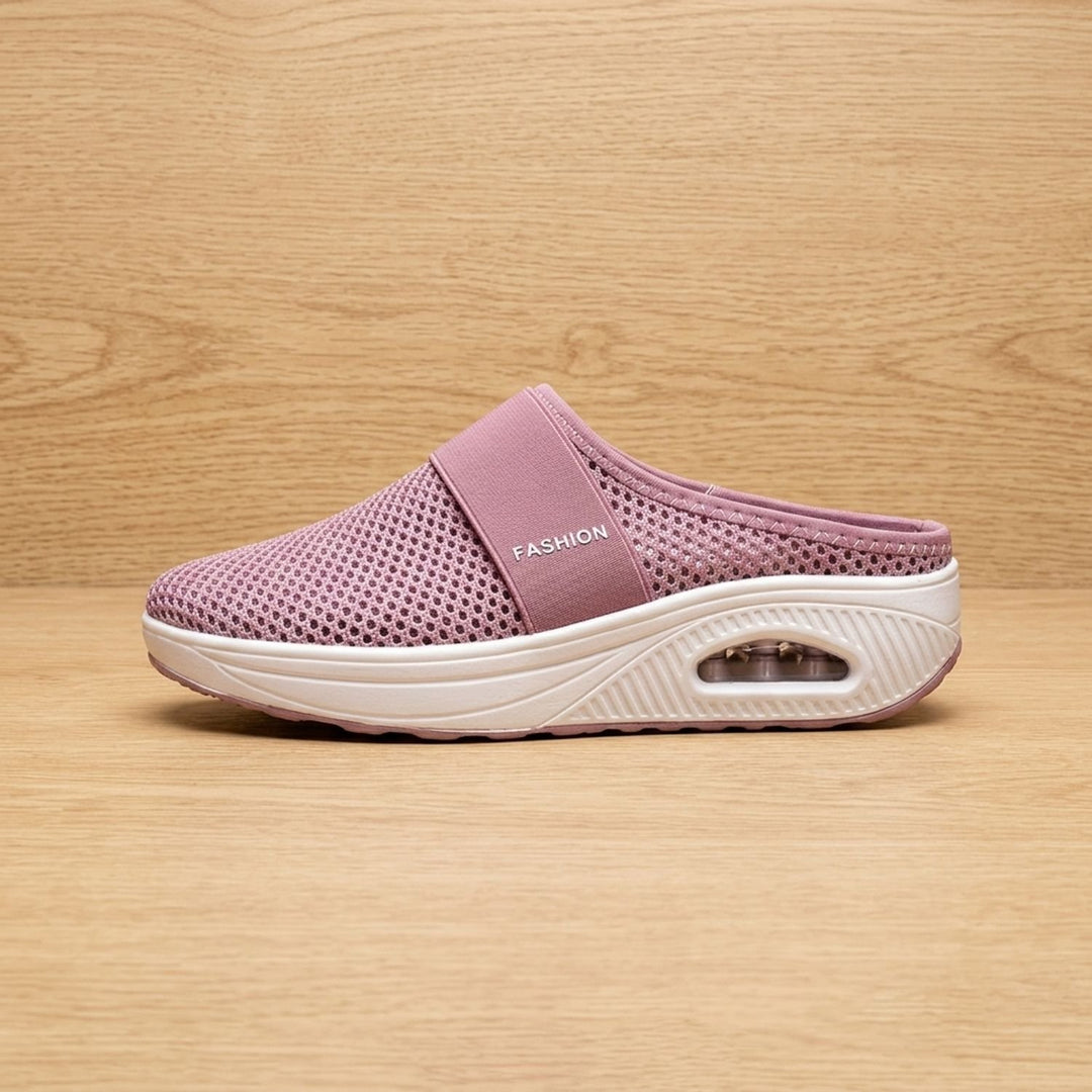 Women's Orthopedic Slip-On Mesh Sneakers Air-Cushion Sole