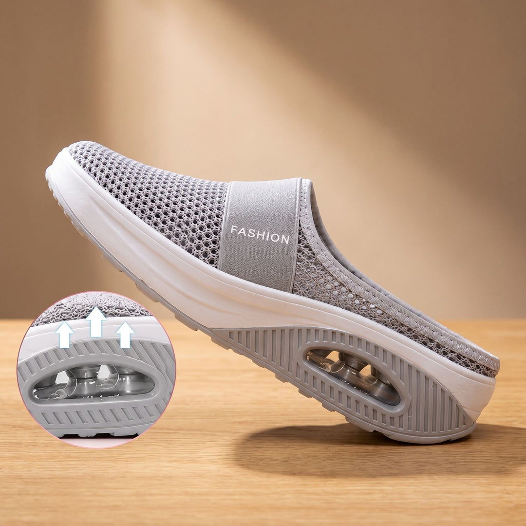 Women's Orthopedic Slip-On Mesh Sneakers Air-Cushion Sole