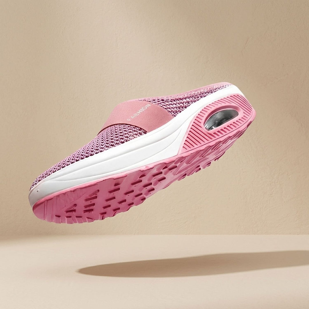 Women's Orthopedic Slip-On Mesh Sneakers Air-Cushion Sole