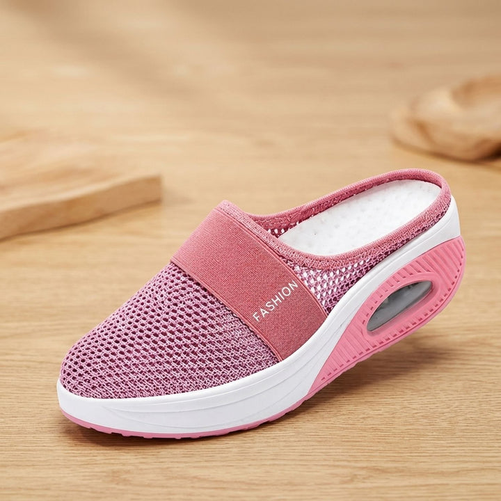 Women's Orthopedic Slip-On Mesh Sneakers Air-Cushion Sole