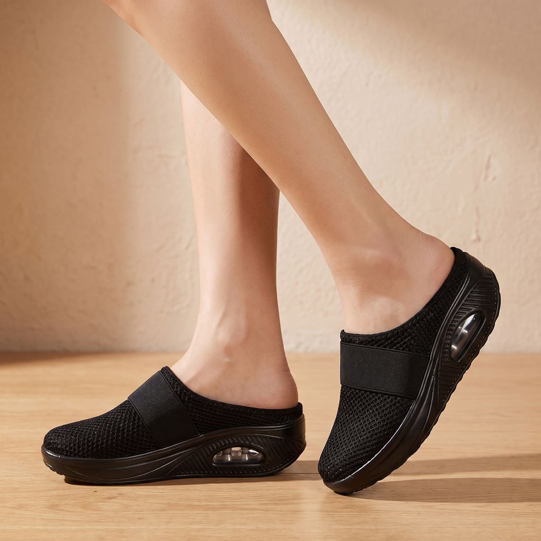 Women's Orthopedic Slip-On Mesh Sneakers Air-Cushion Sole