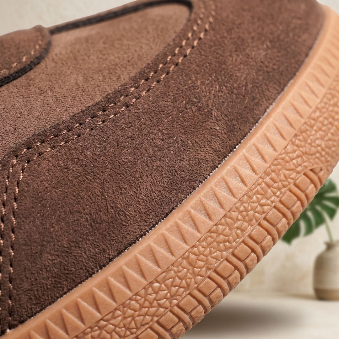 Women's Orthopedic Sneakers Lace-Up Height-Boosting Retro Court Shoes