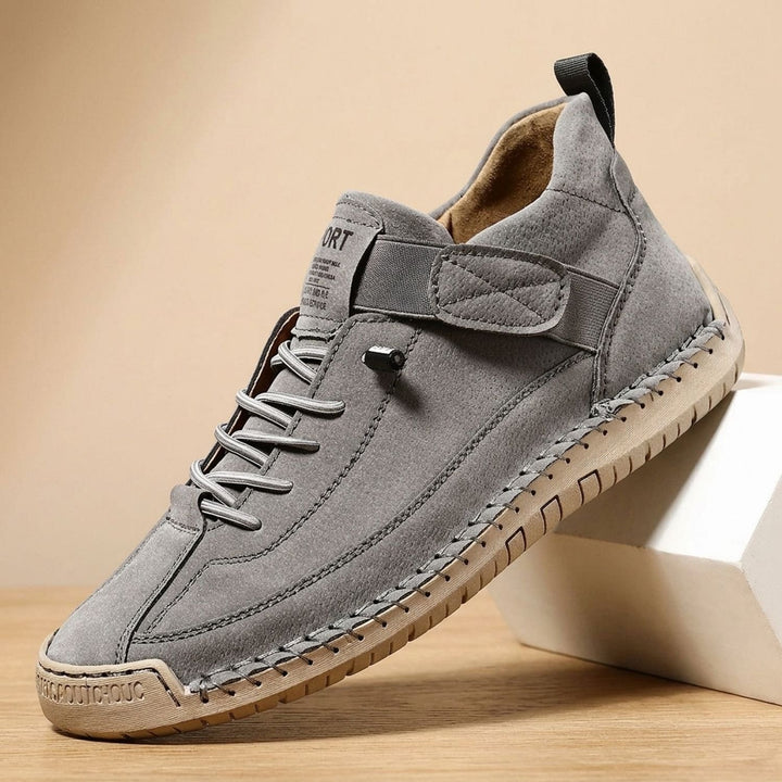Women's Orthopedic Toggle-Closure Arch-Support Low-Top Sneakers - Gray