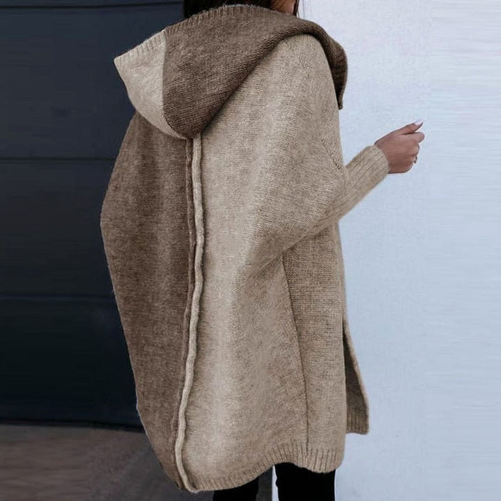Women's Oversized Longline Open Cardigan Knit Sweater
