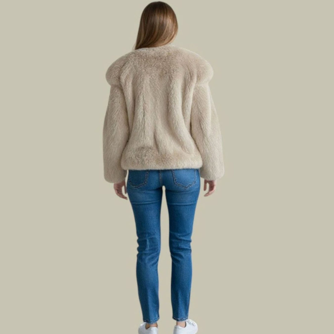Women's Oversized Turtleneck Sweater Relaxed-Fit Longline Knit Pullover