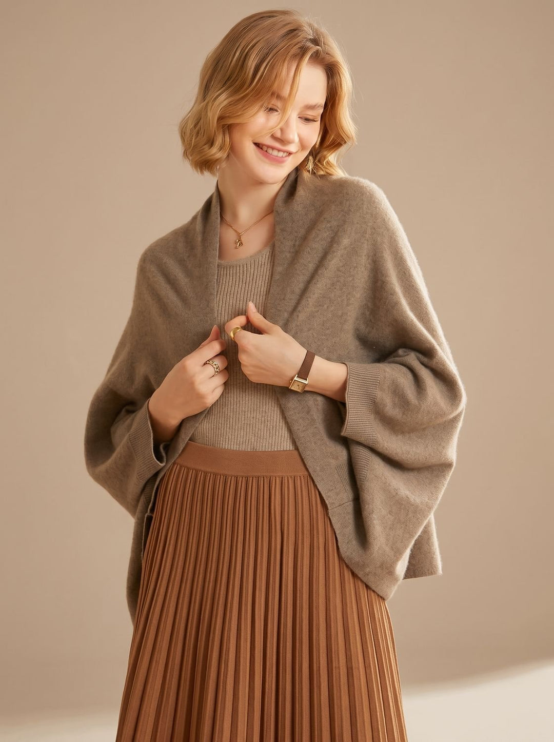 Women's Soft Faux Cashmere Oversized Wrap Scarf