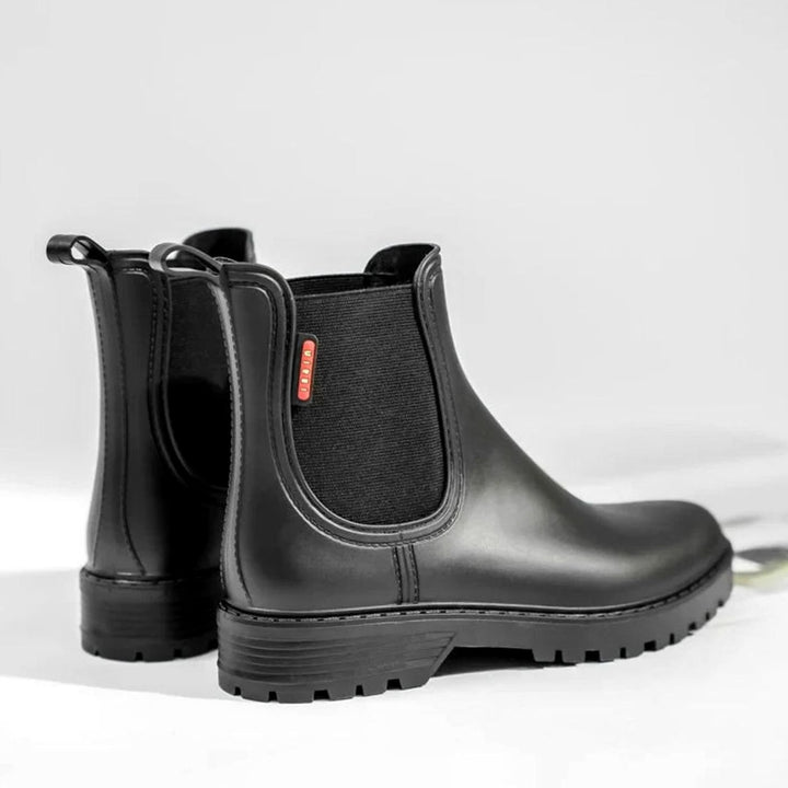 Women's Waterproof Insulated Elastic-Panel Chelsea Boots