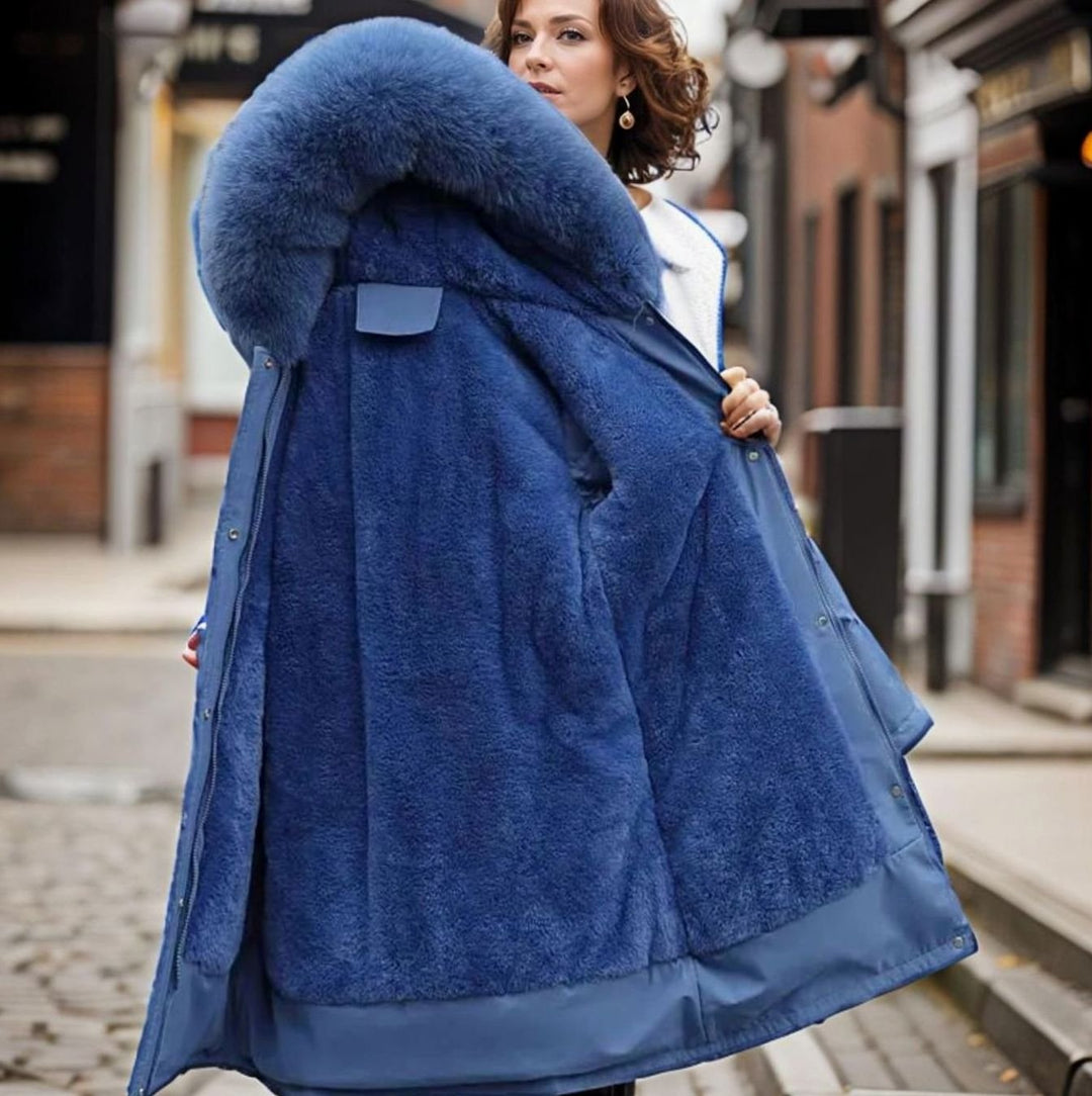 Women's Waterproof Warm Hooded Winter Parka Coat