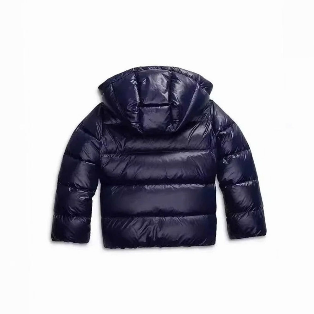 Women's Winter Coat Cropped Hooded Windproof Puffer Jacket
