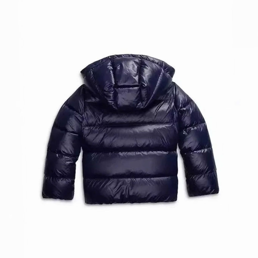 Women's Winter Coat Cropped Hooded Windproof Puffer Jacket